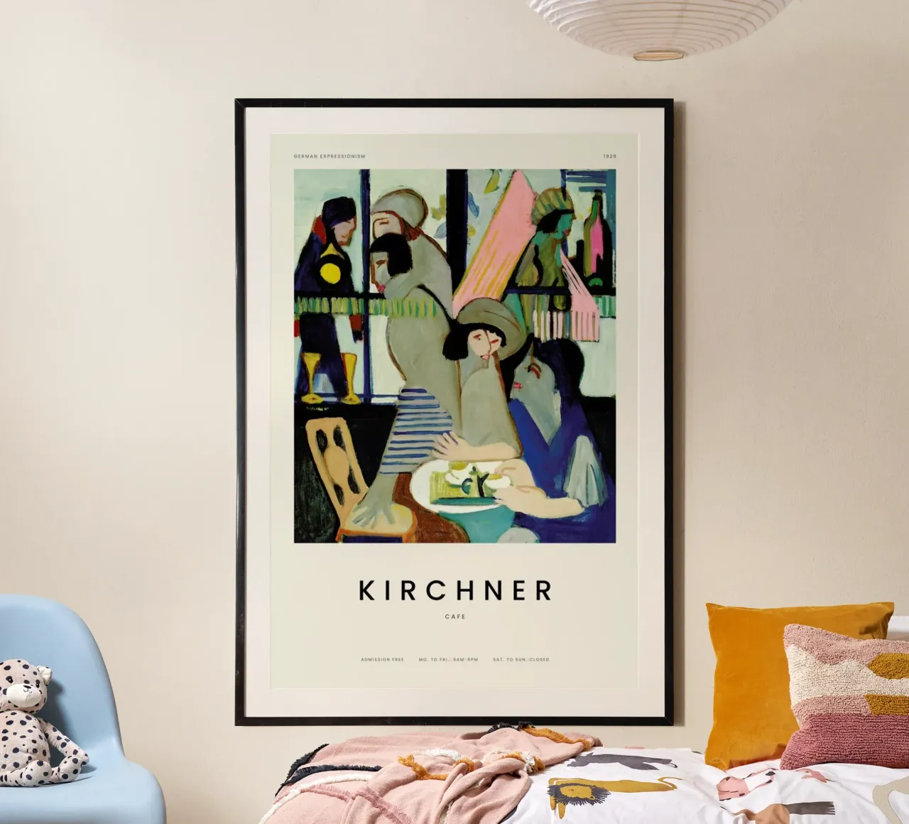 Kirchner - Cafe carta hahnemühle da Vintage by JUNIQE