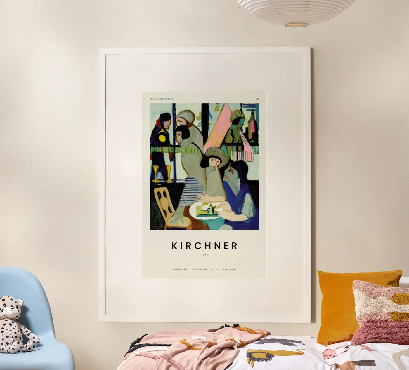 Kirchner - Cafe poster da Vintage by JUNIQE