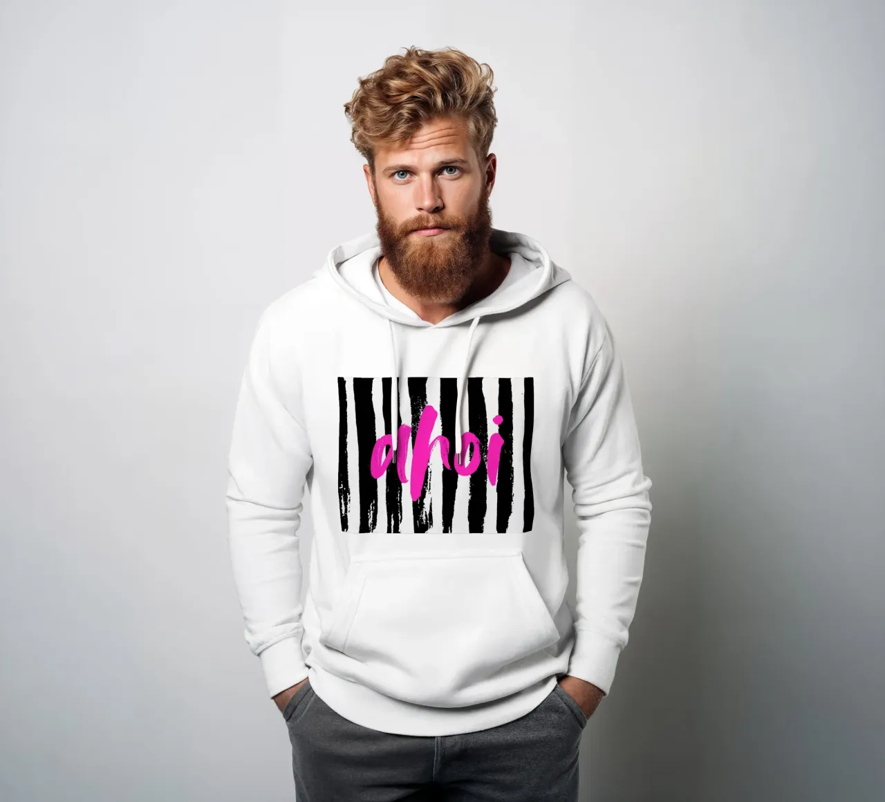 ahoi felpa con cappuccio da DigiWunderwerk
