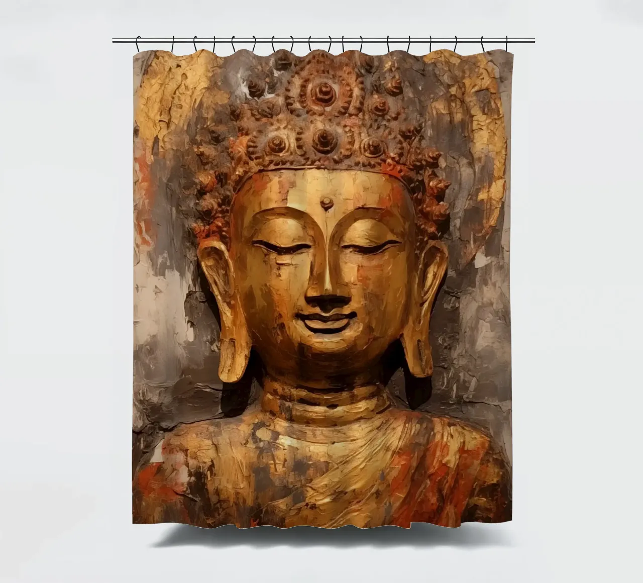 Buddha shower curtain by Imagine