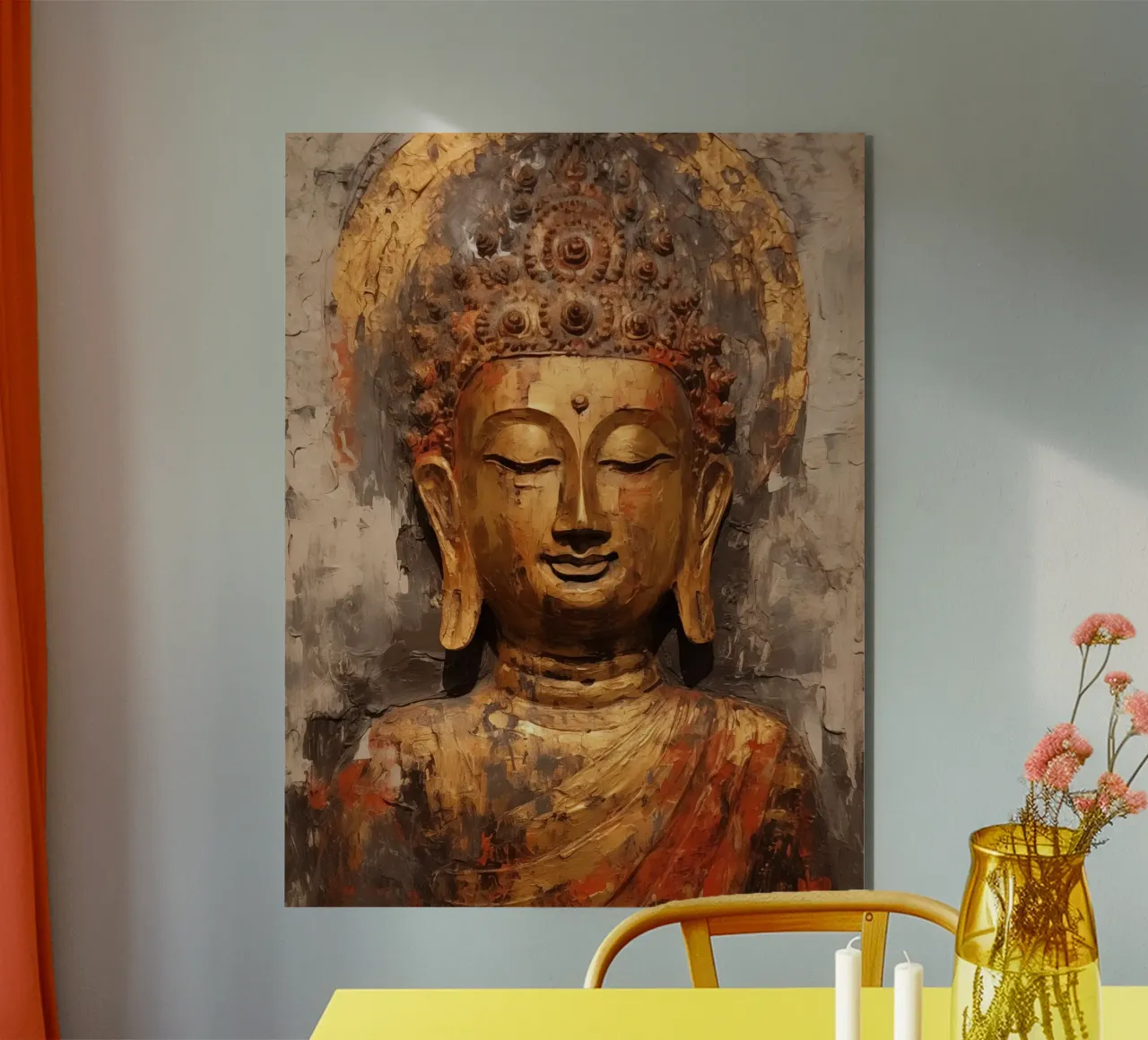 Buddha alu-dibond by Imagine
