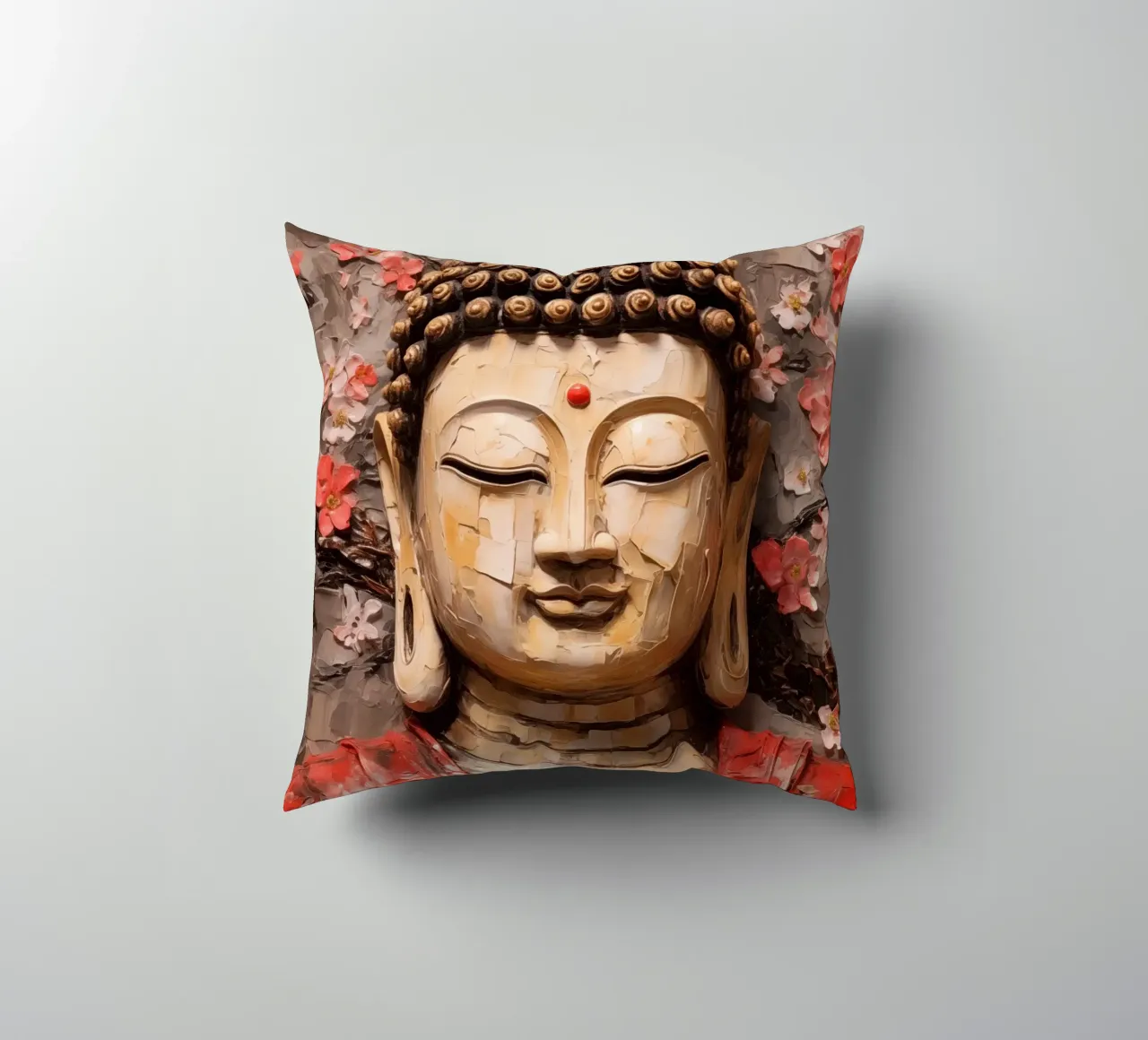 Buddha decorative cushion by Imagine