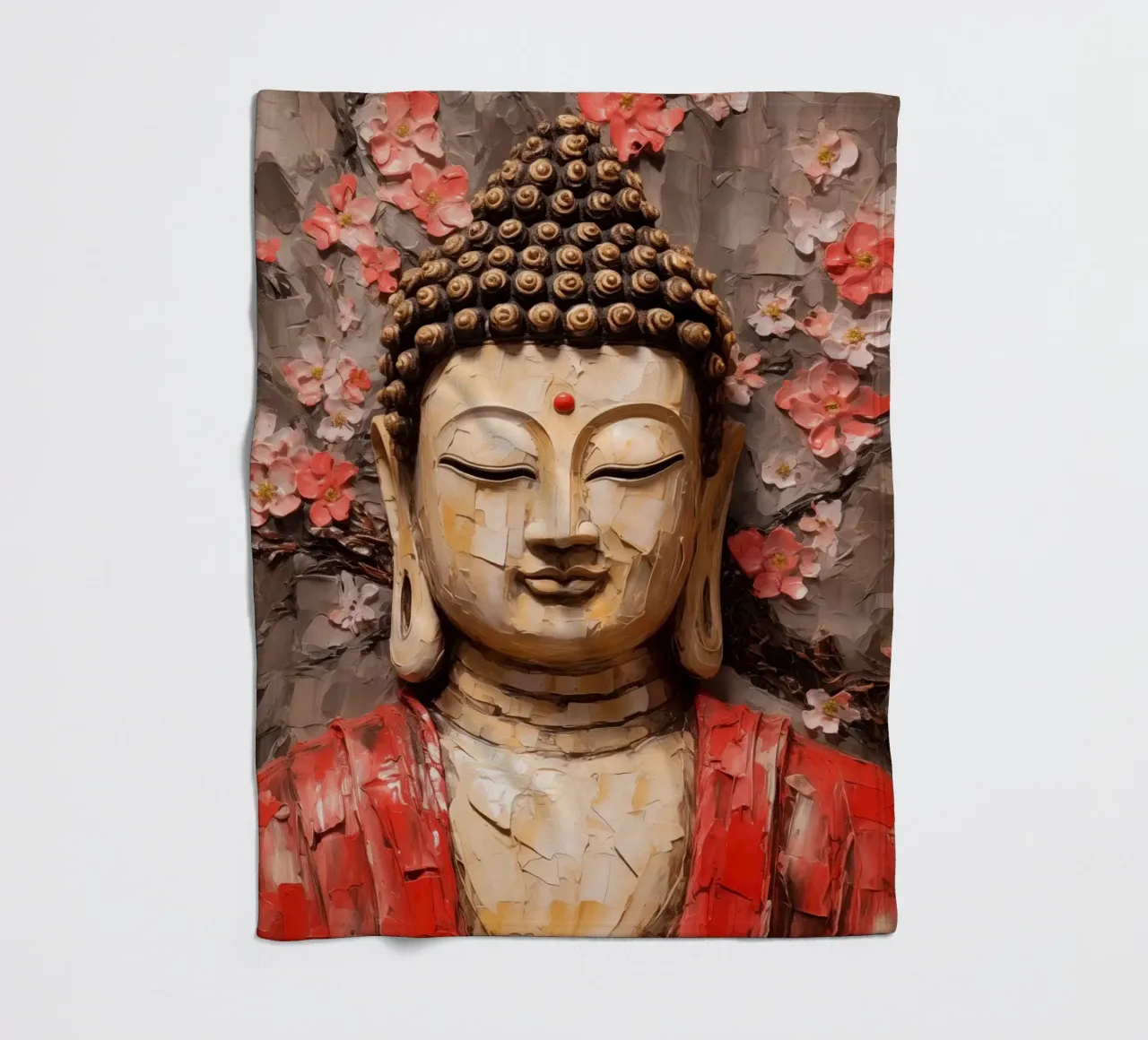 Buddha fleece blanket by Imagine