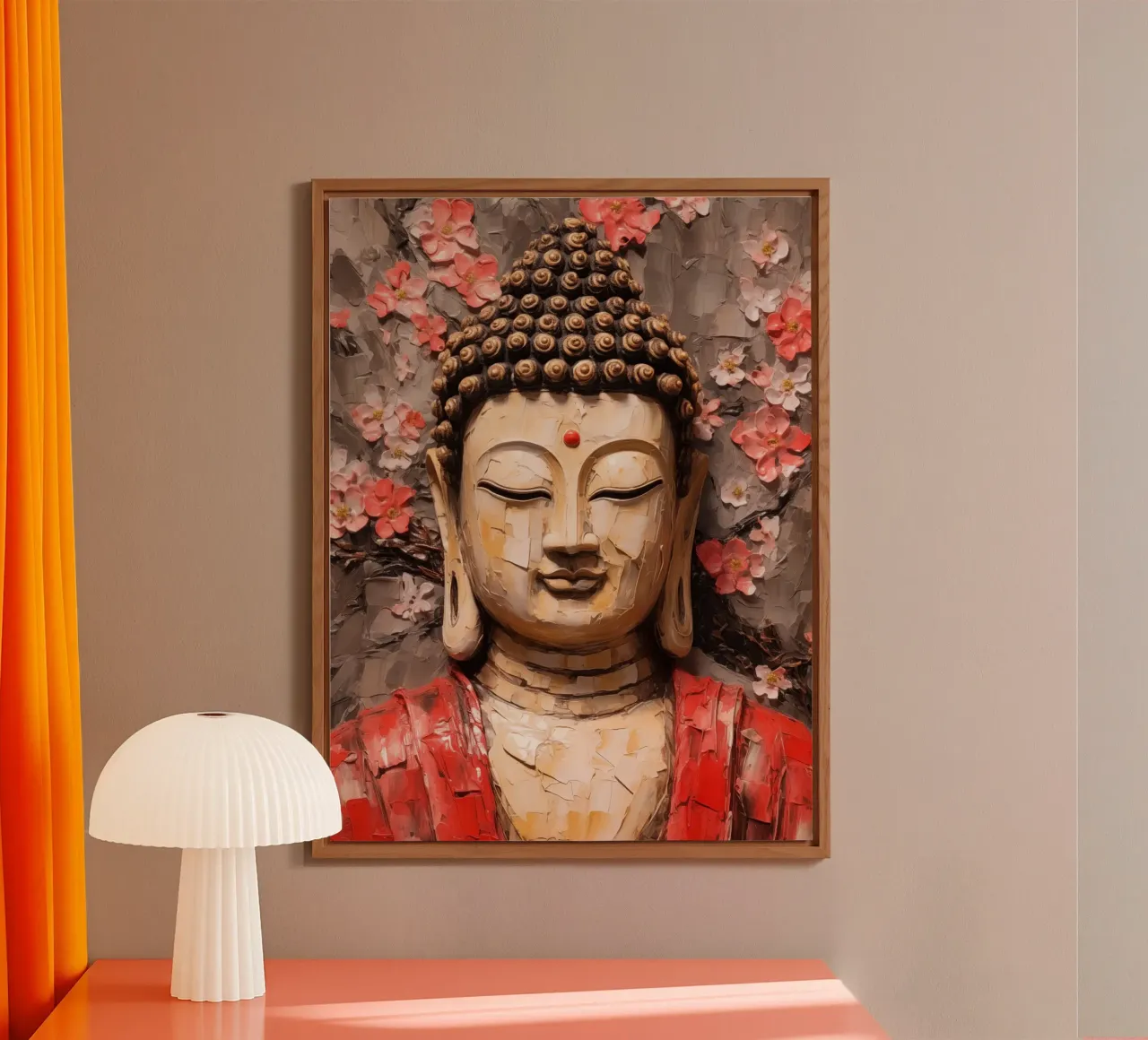 Buddha forex plate by Imagine
