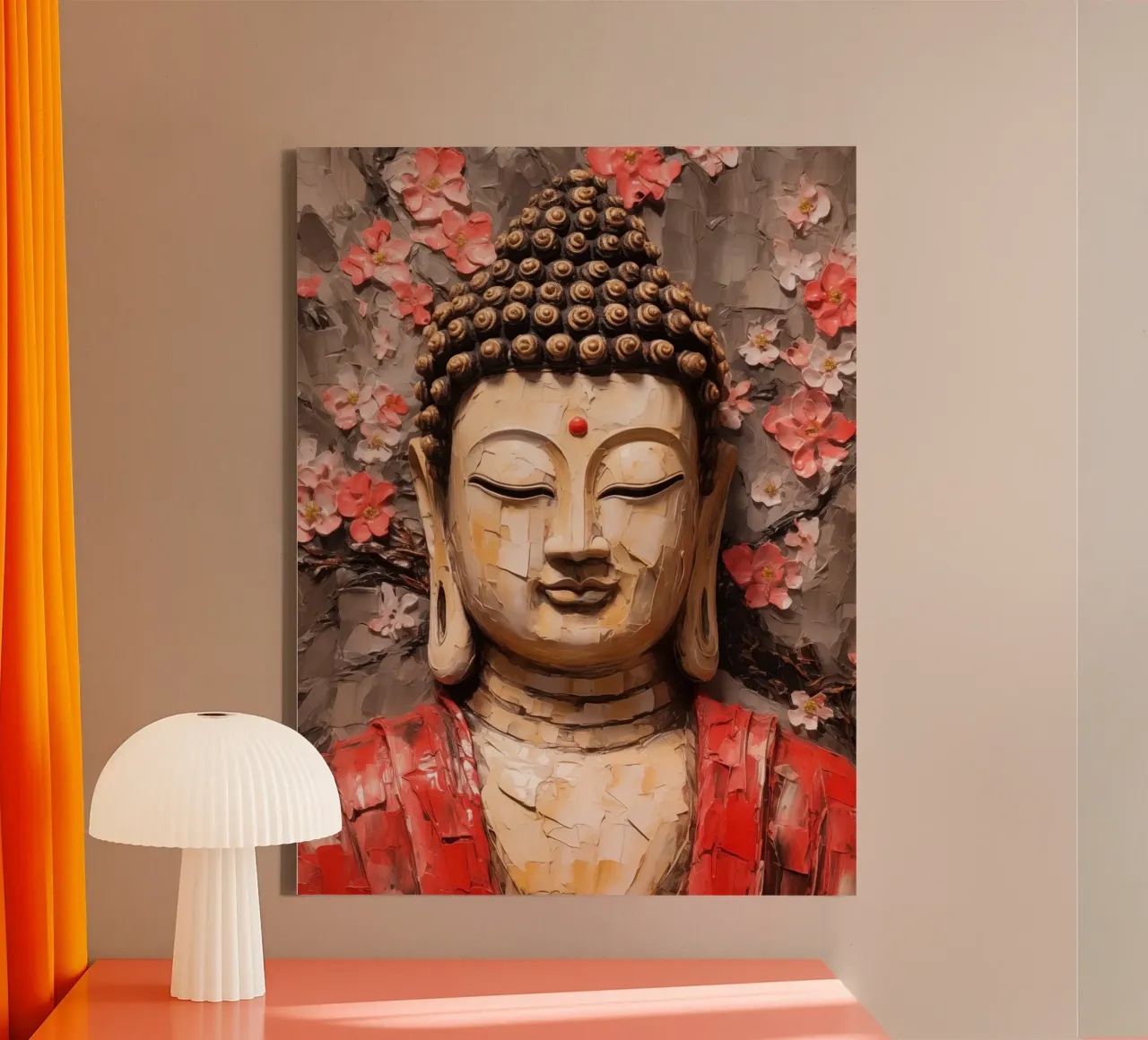 Buddha canvas by Imagine