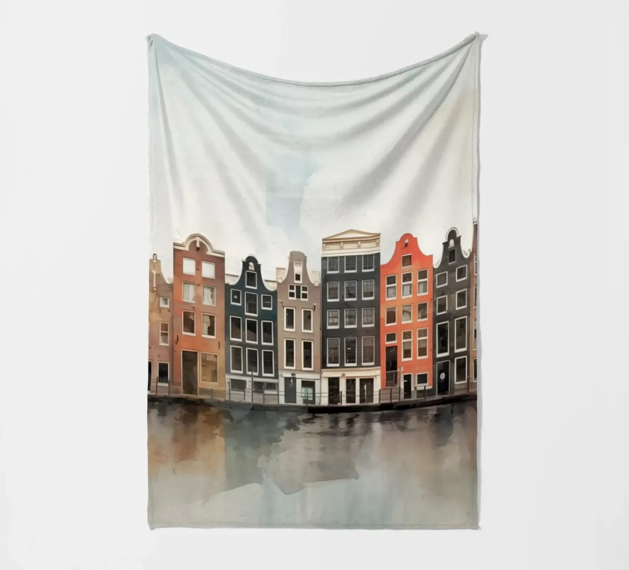 Canalside properties fleece blanket by Imagine