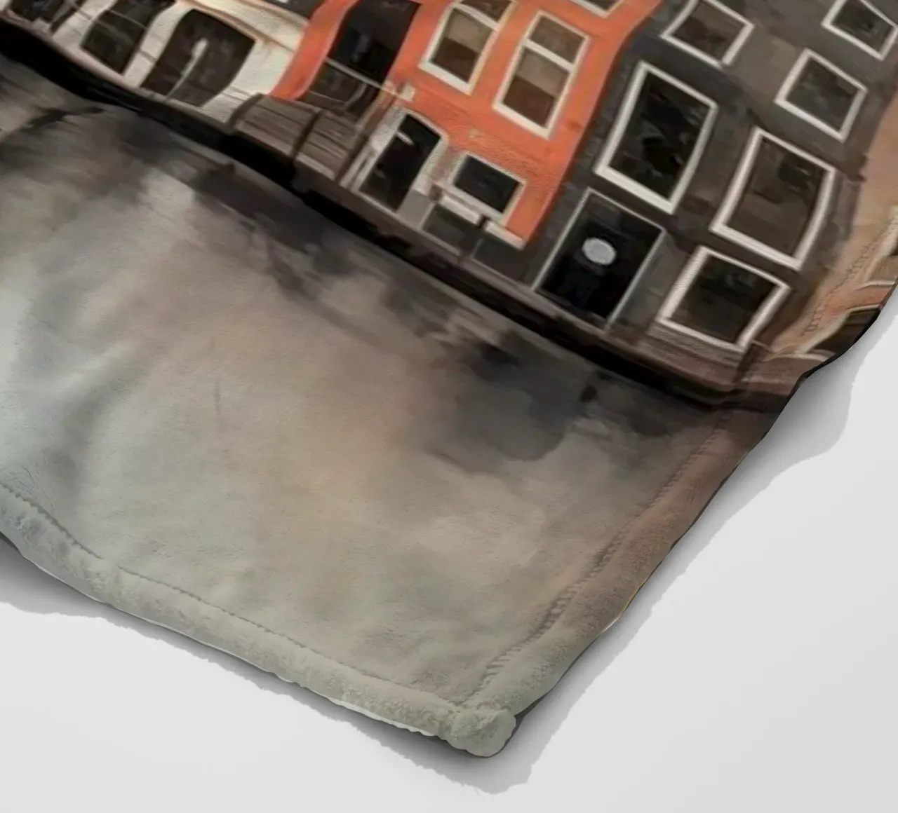Canalside properties fleece blanket by Imagine