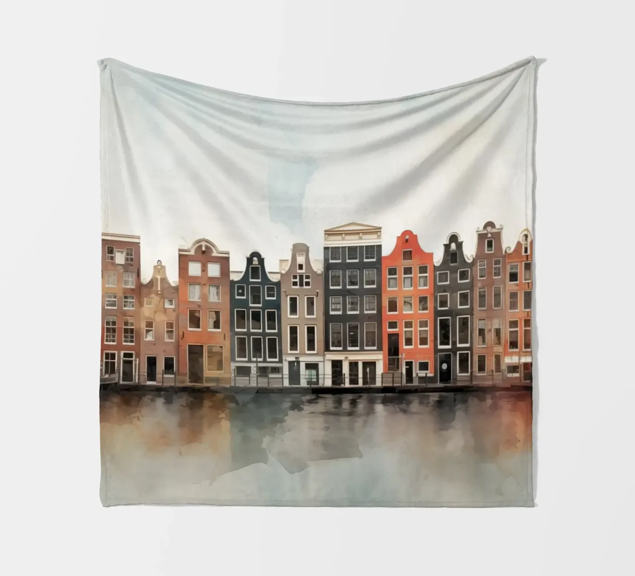 Canalside properties fleece blanket by Imagine