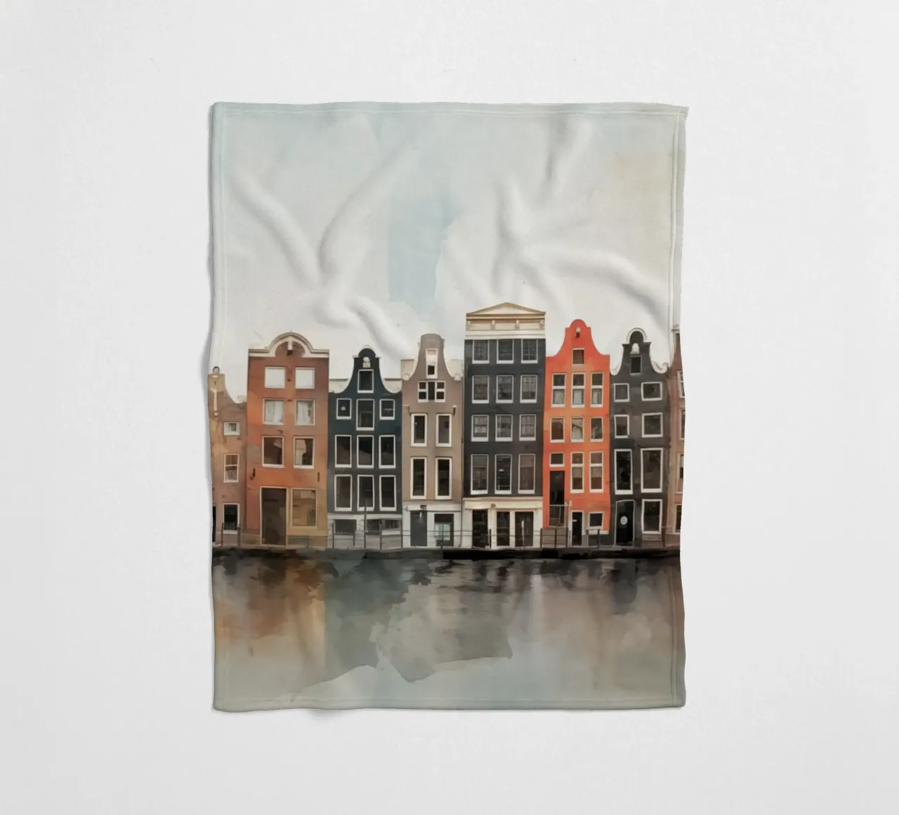 Canalside properties fleece blanket by Imagine