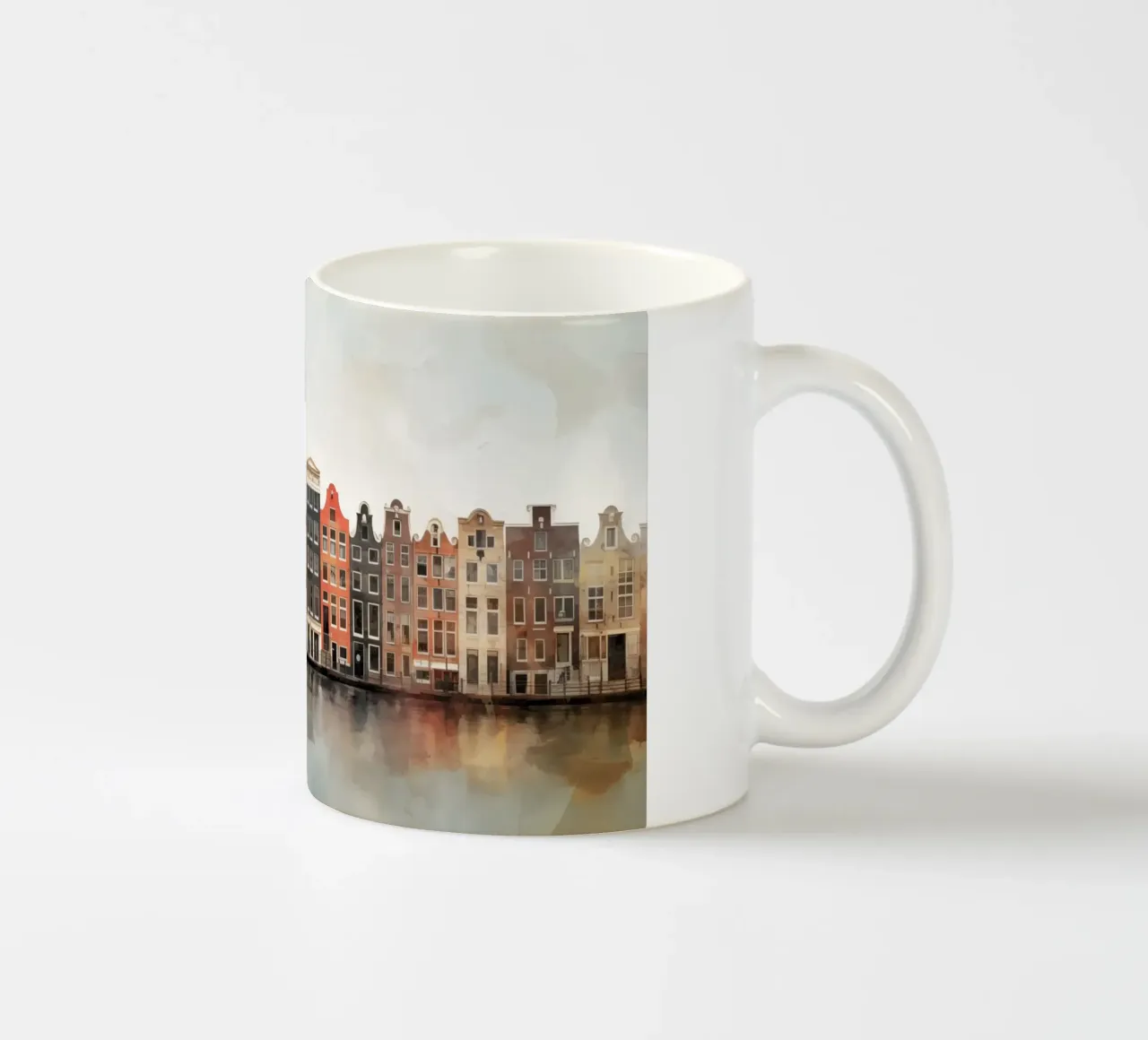 Proprietà sul canale tazza in ceramica da Imagine