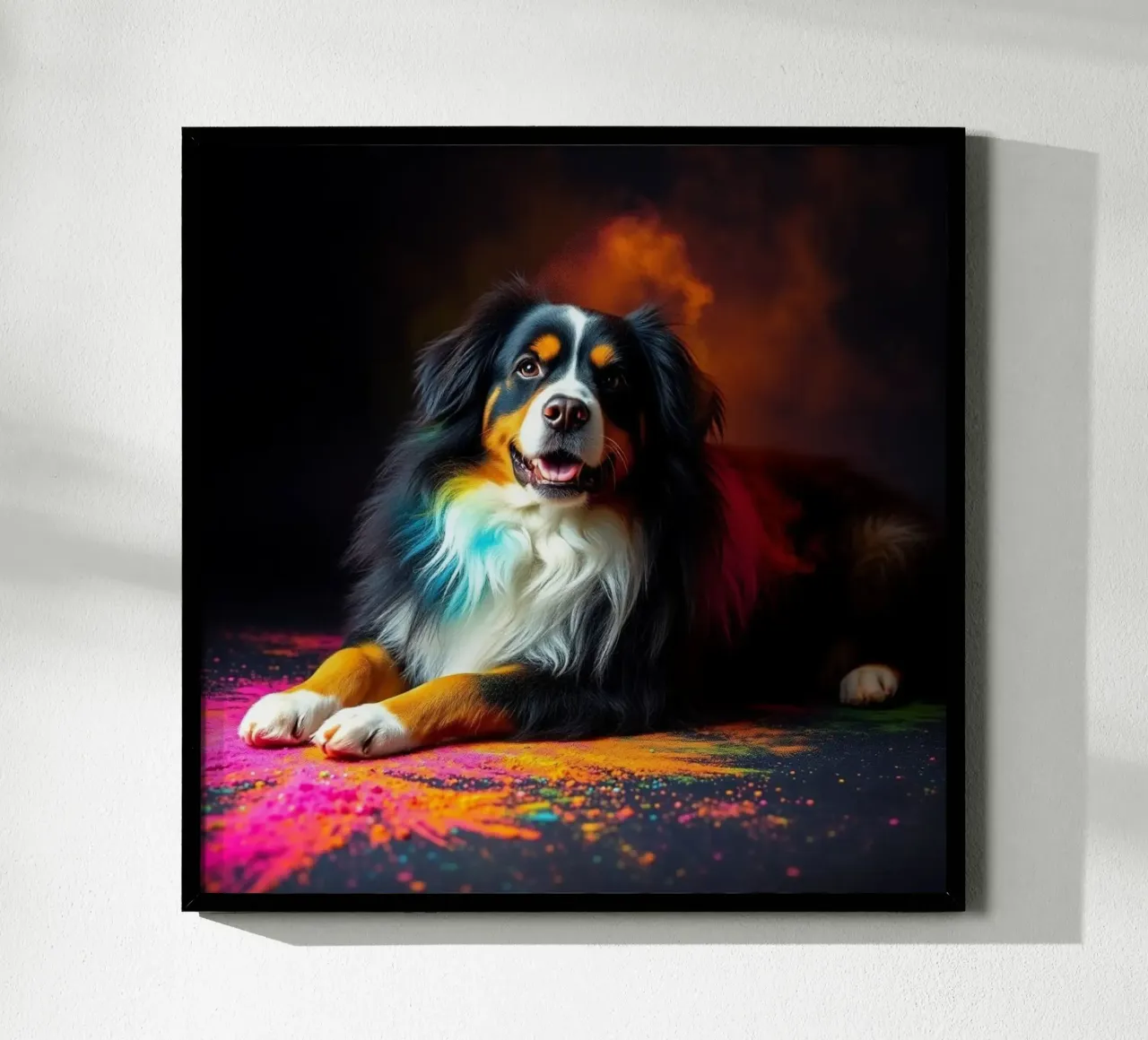 Le bouvier bernois coloré #100 poster de Yumis.Beargang.and.Me
