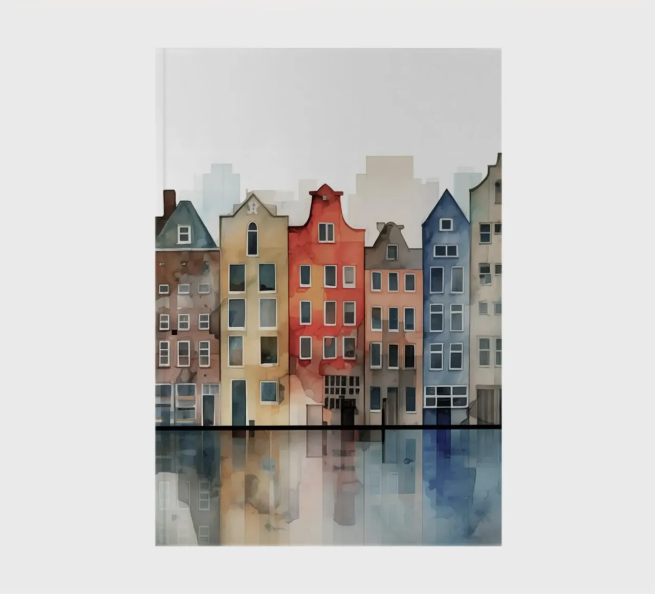 Canal building notebook by Imagine