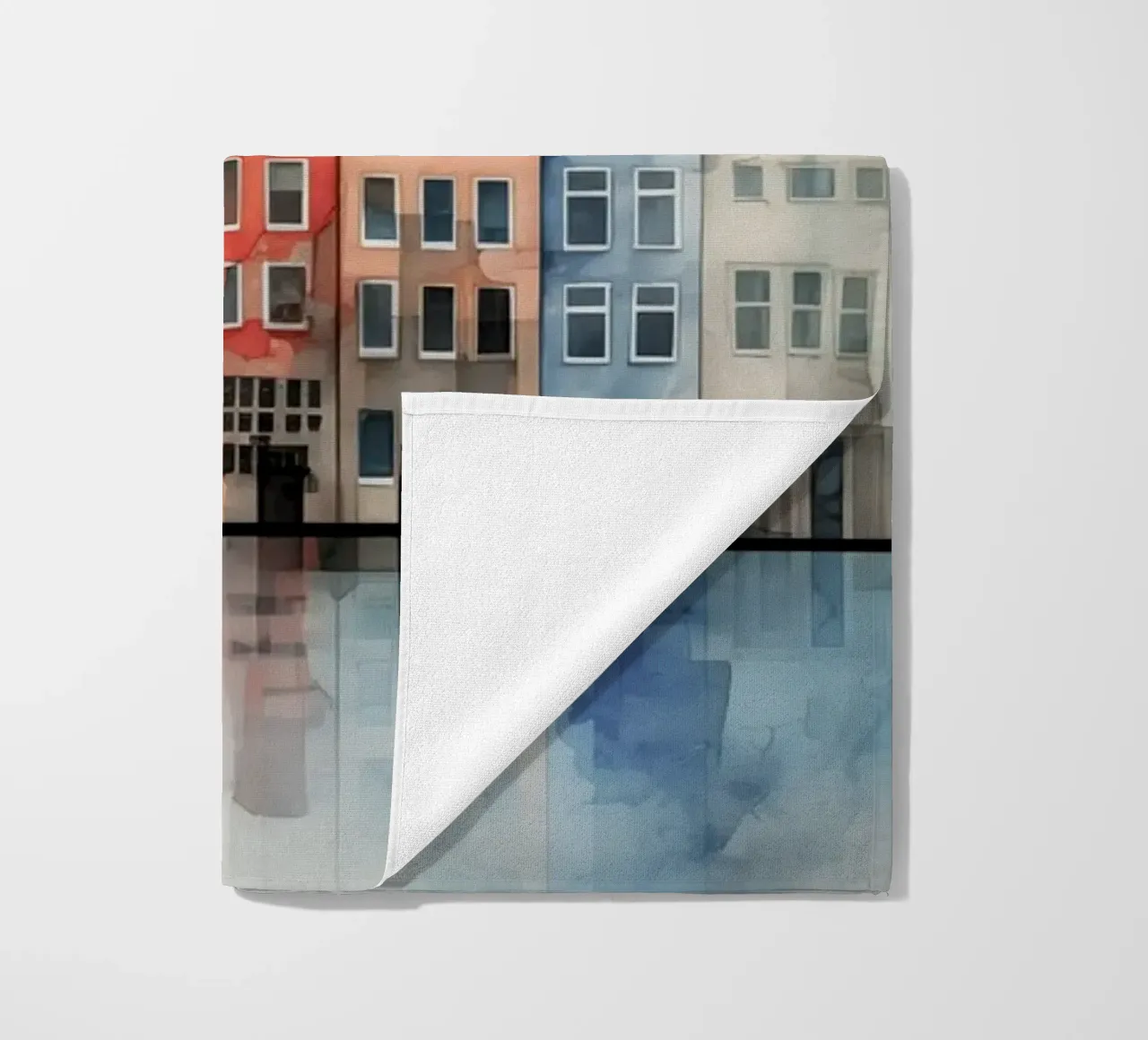 Edificio del canale telo mare da Imagine