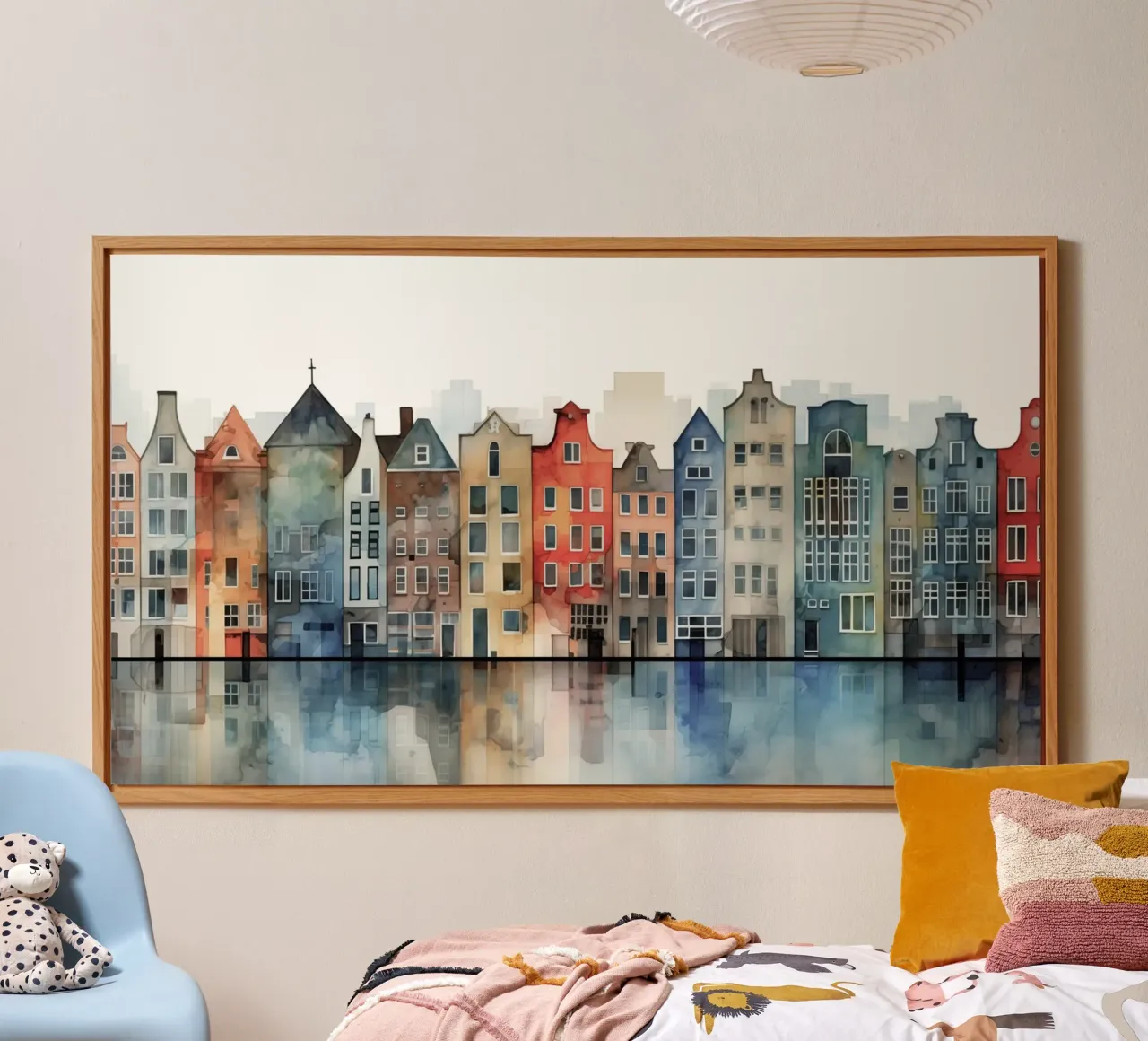 Canal building forex plate by Imagine