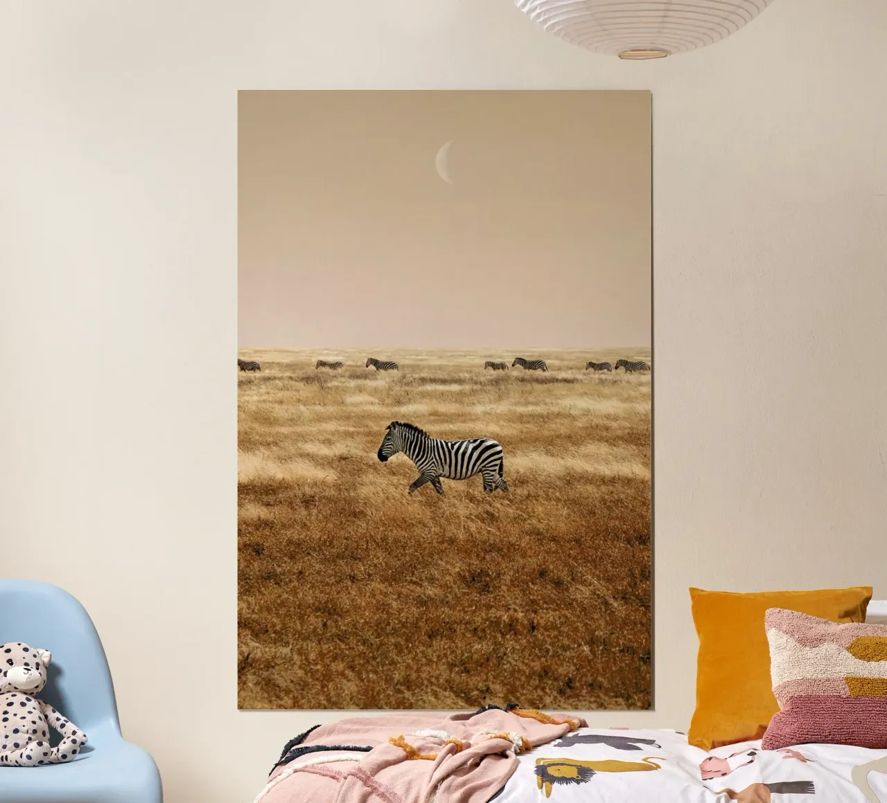 Zebras at Dusk poster da EyeEm Mobile GmbH