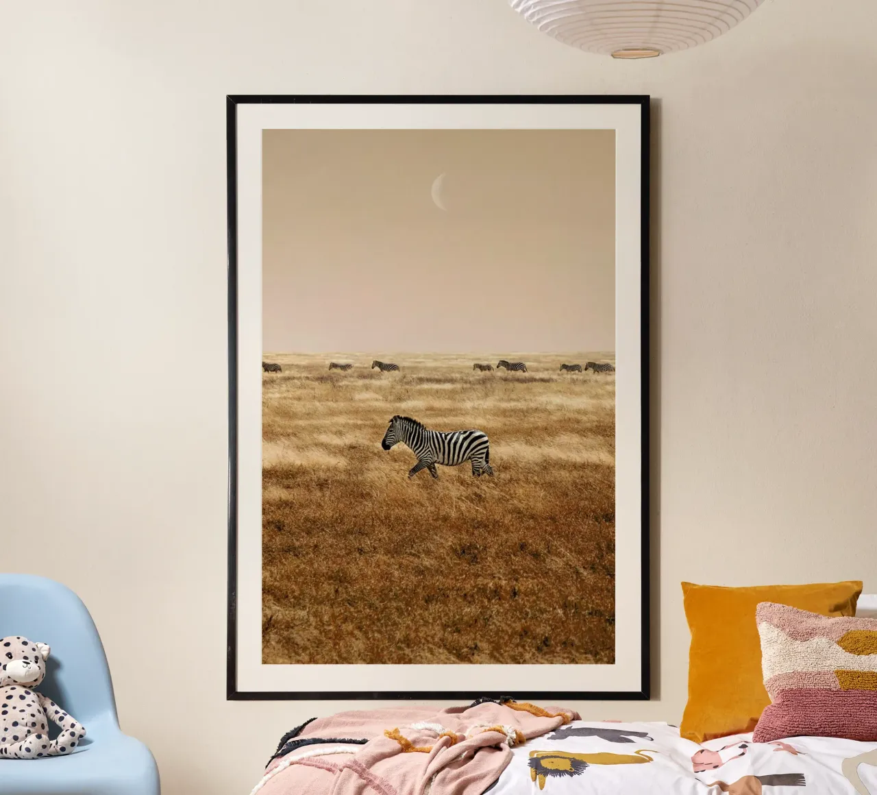 Zebras at Dusk poster da EyeEm Mobile GmbH