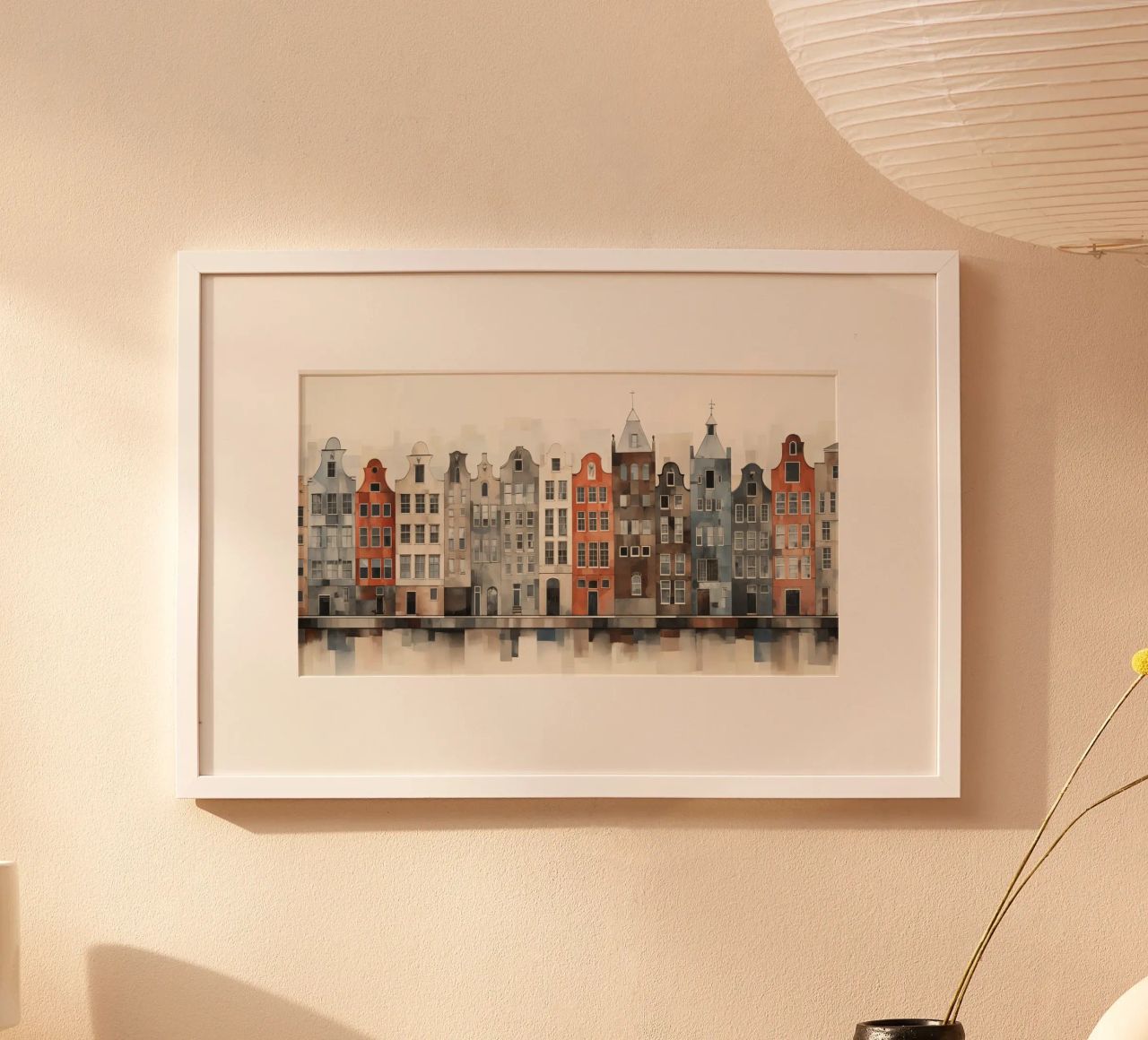 Canal houses poster by Imagine