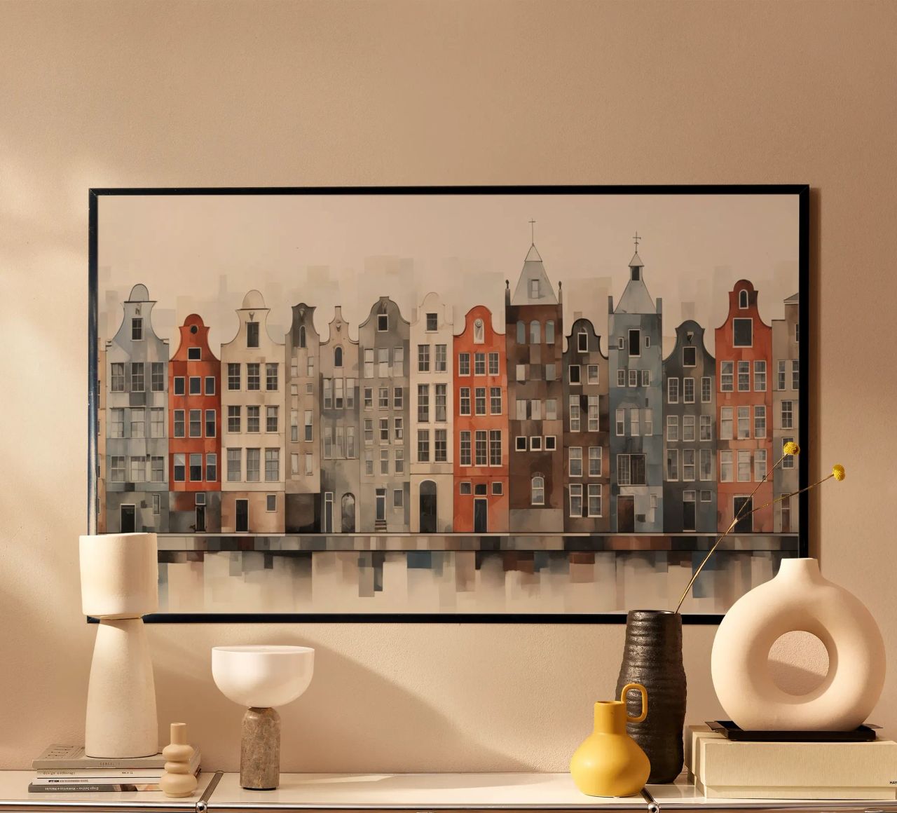 Canal houses poster by Imagine
