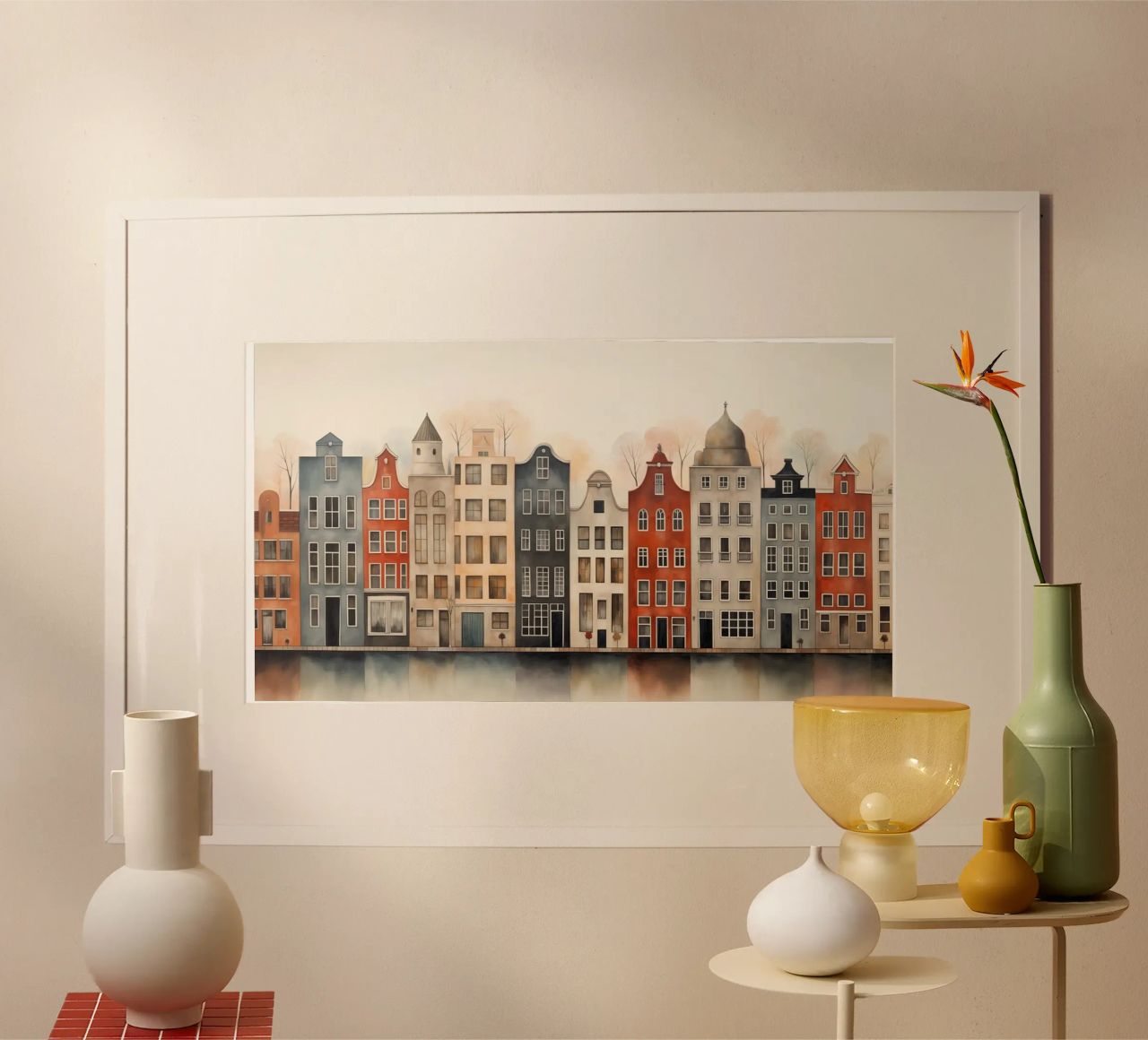 Canal houses poster by Imagine