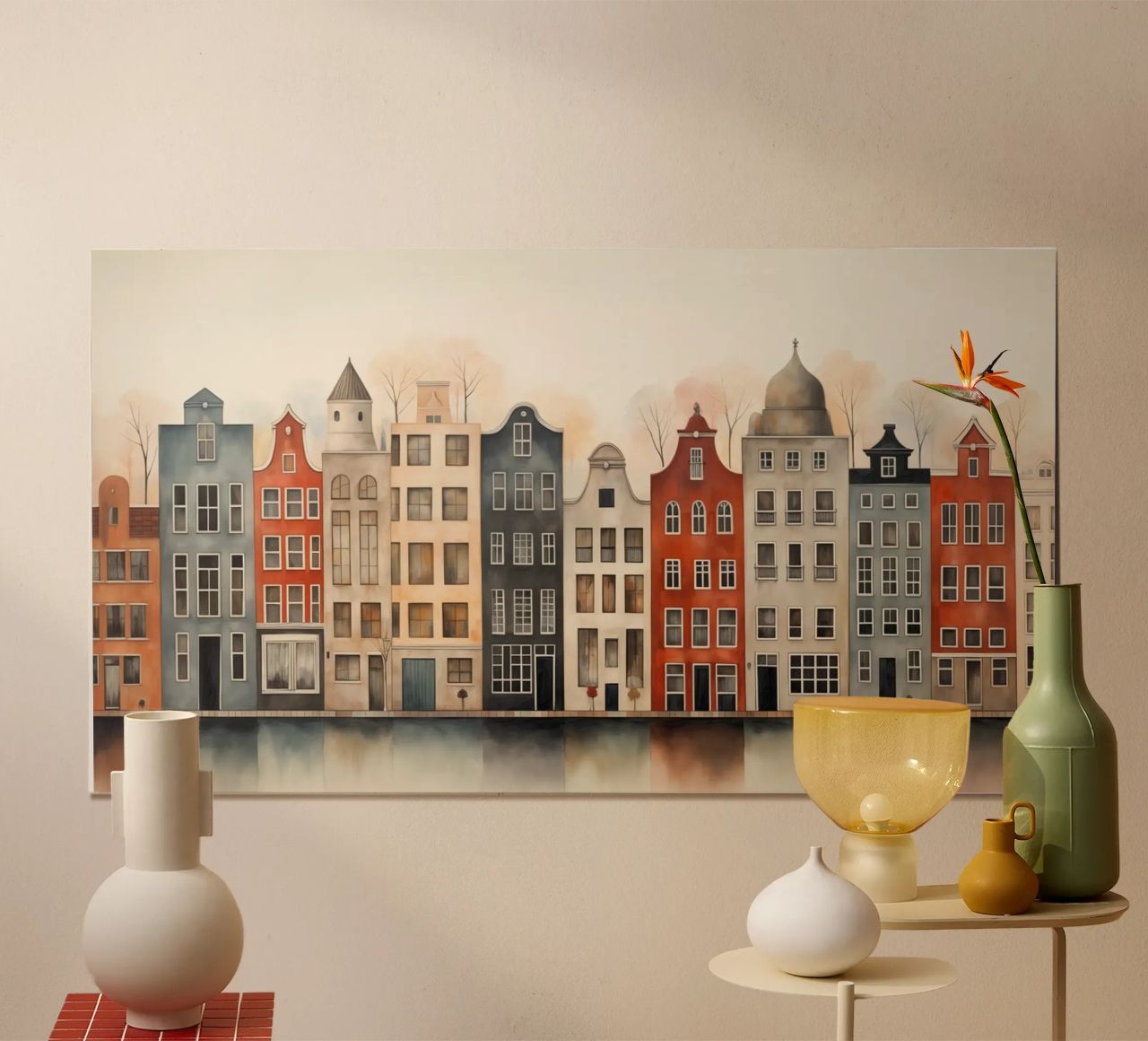 Canal houses poster by Imagine