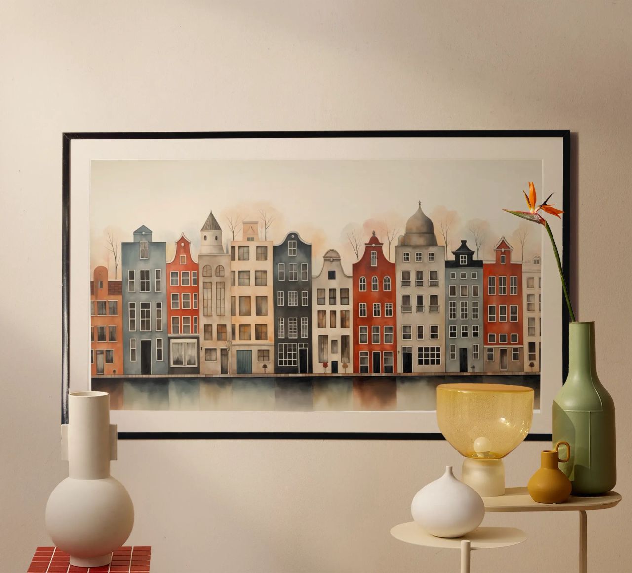 Canal houses poster by Imagine