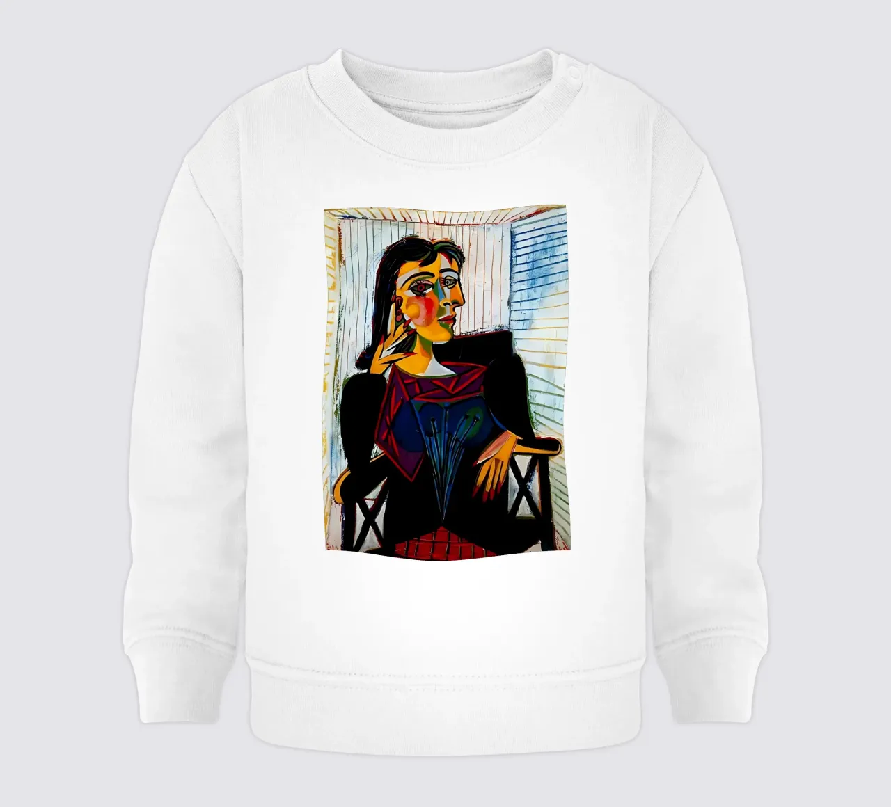 Ritratto di Dora Maar di Picasso felpa neonato da tokovictory