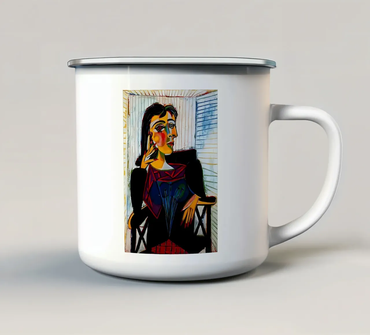 Ritratto di Dora Maar di Picasso tazza in smalto da tokovictory