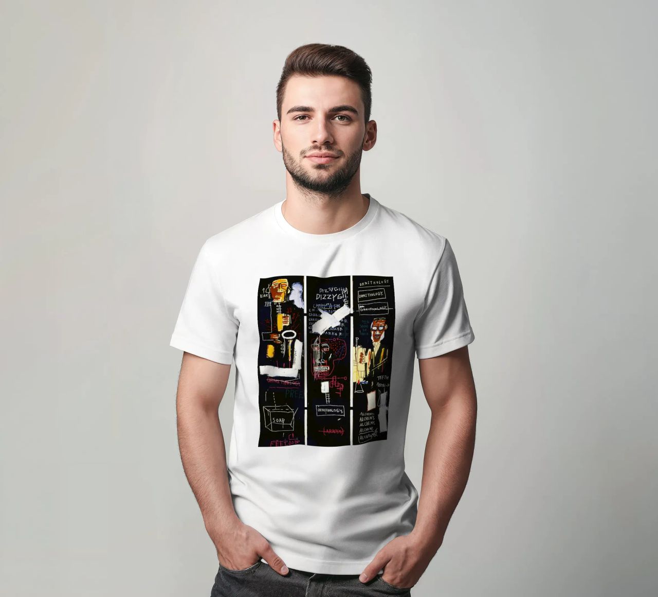 Suonatori di corno Michel t-shirt da PEVITA