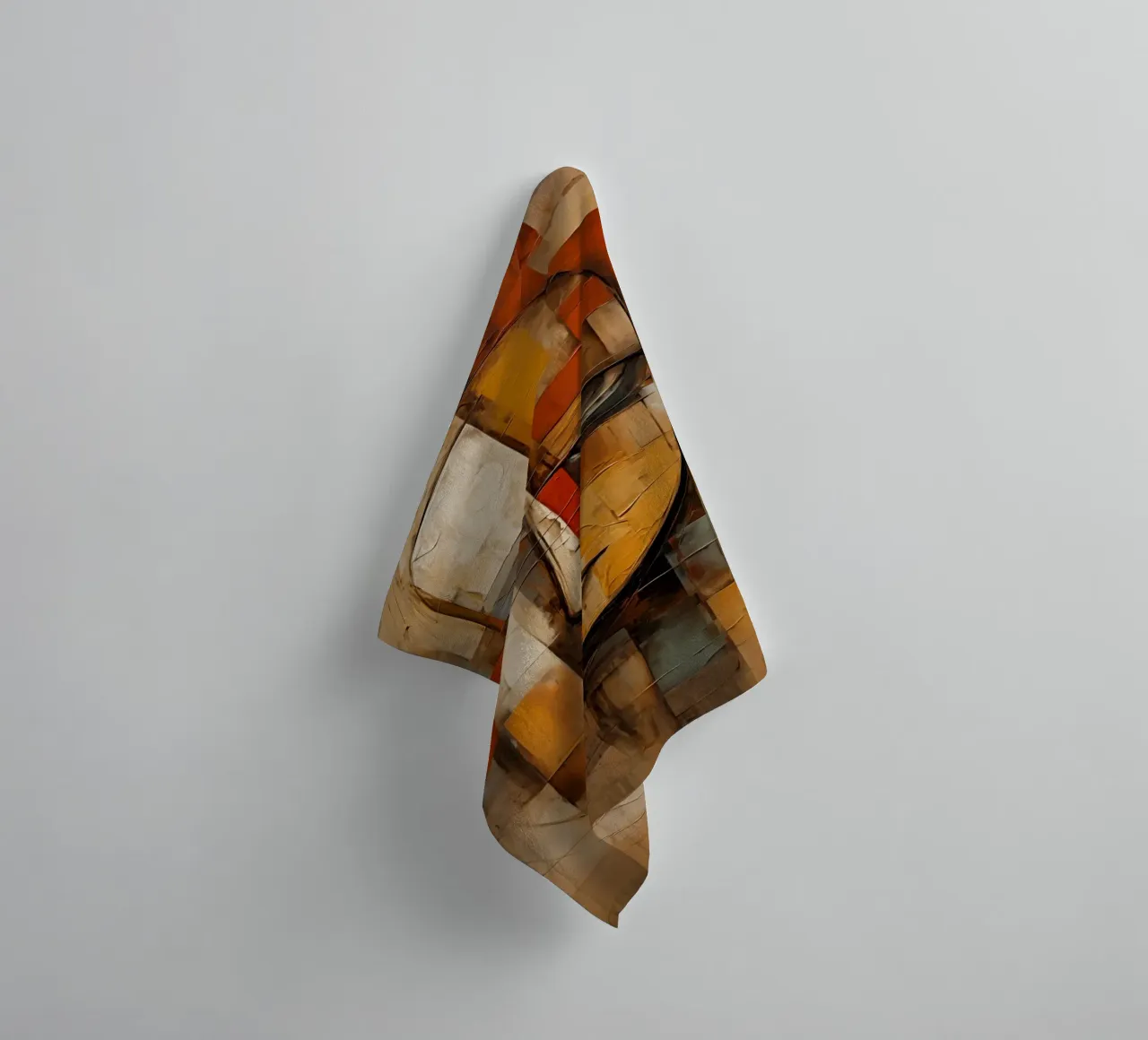 Abstract gezicht badhanddoek van Imagine