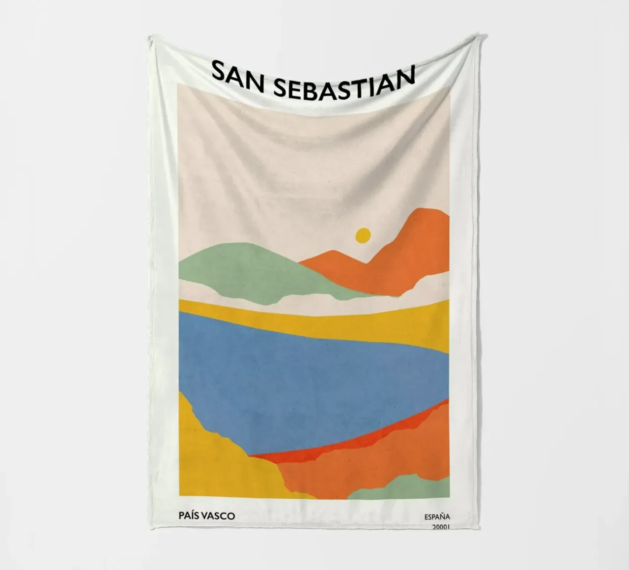 San Sebastián coperta in pile da Pure