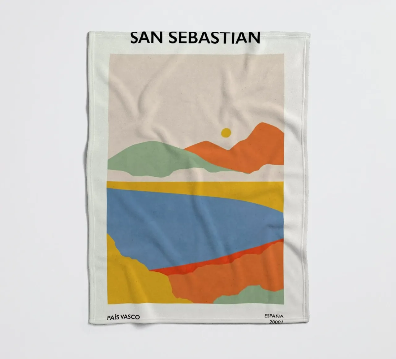 San Sebastián coperta in pile da Pure
