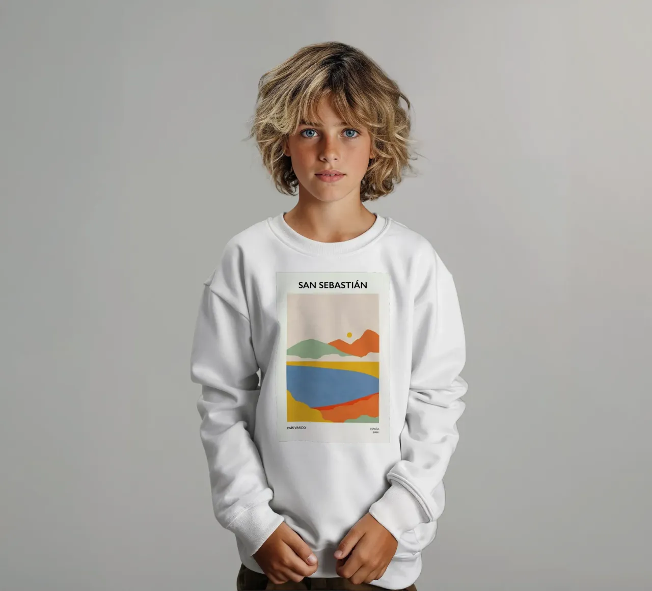 San Sebastián felpa bambino da Pure