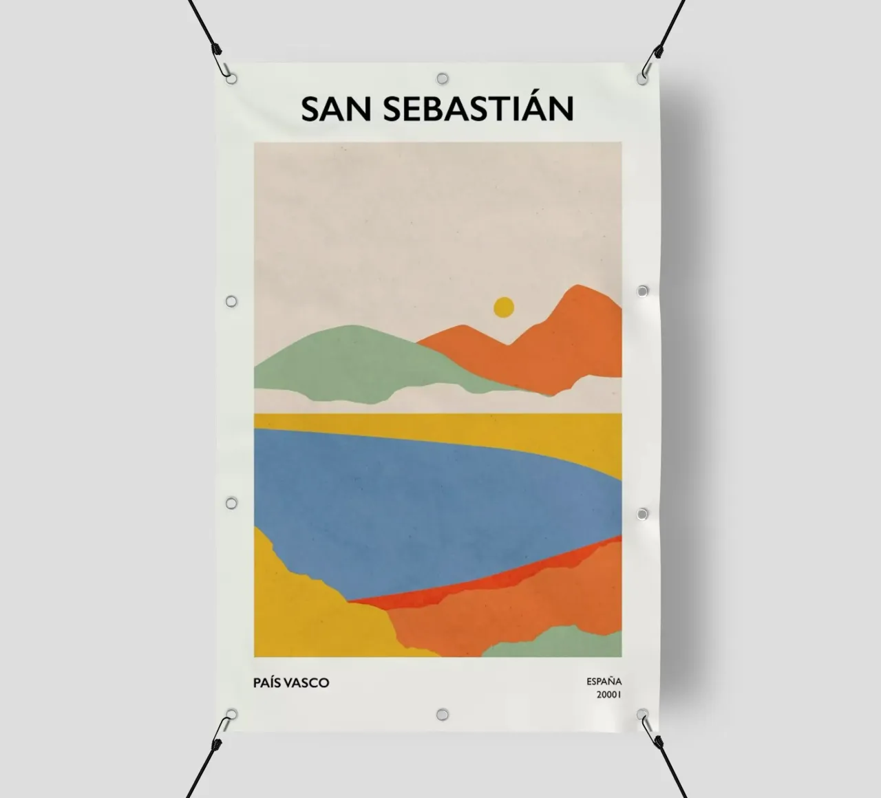 San Sebastián telo in pvc da Pure