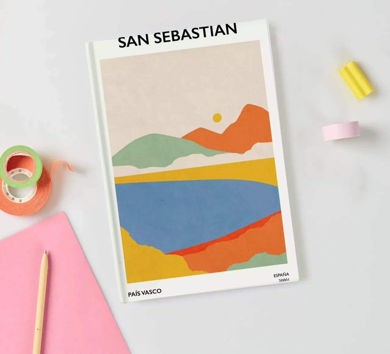 San Sebastián notebook by Pure
