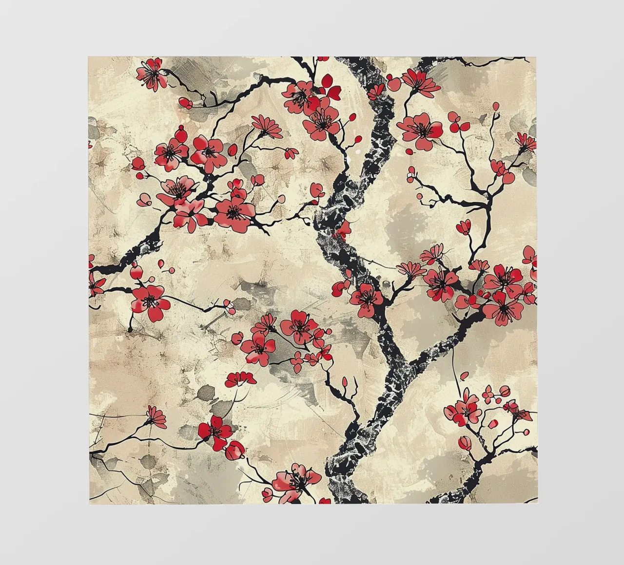 Sakura Serenity pellicola backlit da Botanical Pattern House