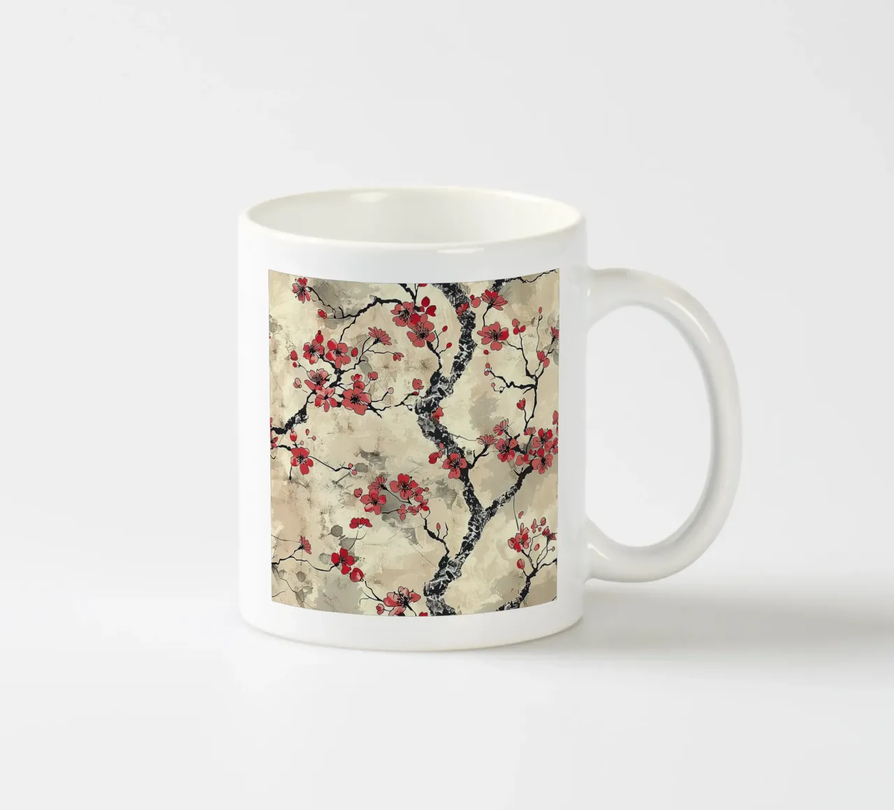 Sakura Serenity tazza in ceramica da Botanical Pattern House