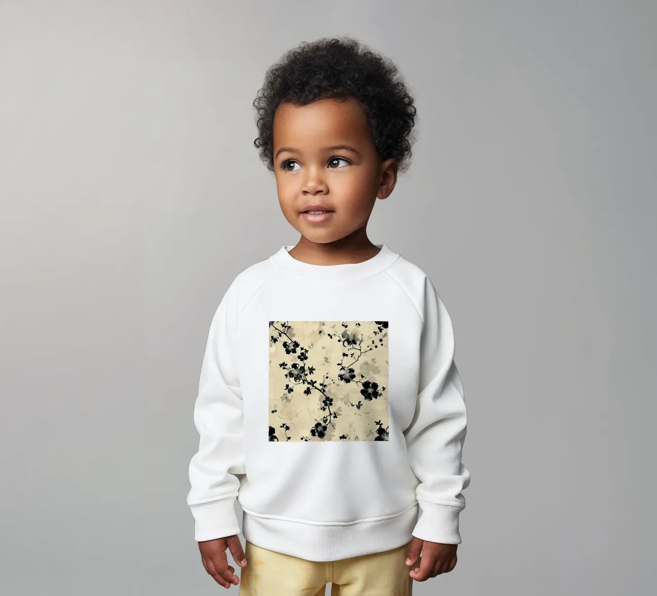 Sakura Serenity felpa neonato da Botanical Pattern House
