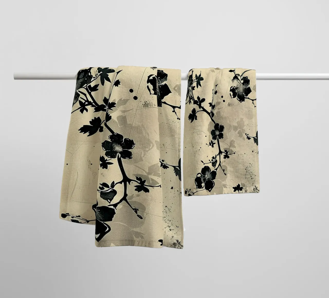 Sakura Serenity asciugamano da bagno da Botanical Pattern House