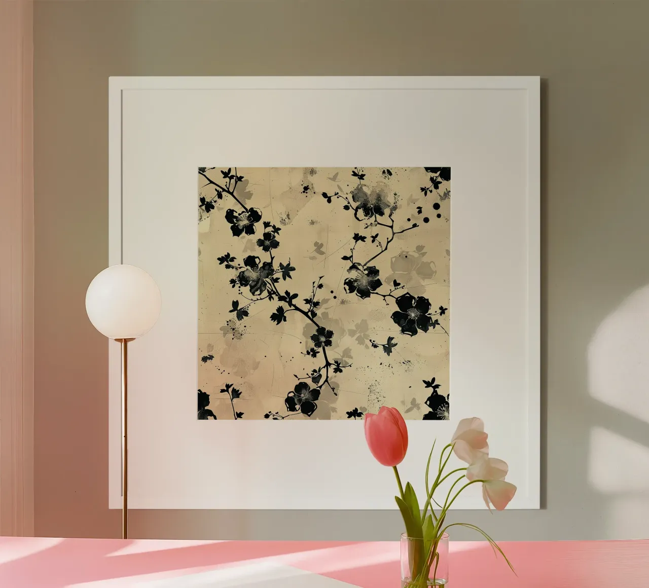 Sakura Serenity carta hahnemühle da Botanical Pattern House