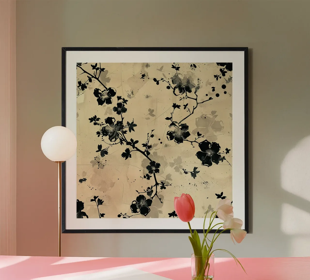 Sakura Serenity carta hahnemühle da Botanical Pattern House