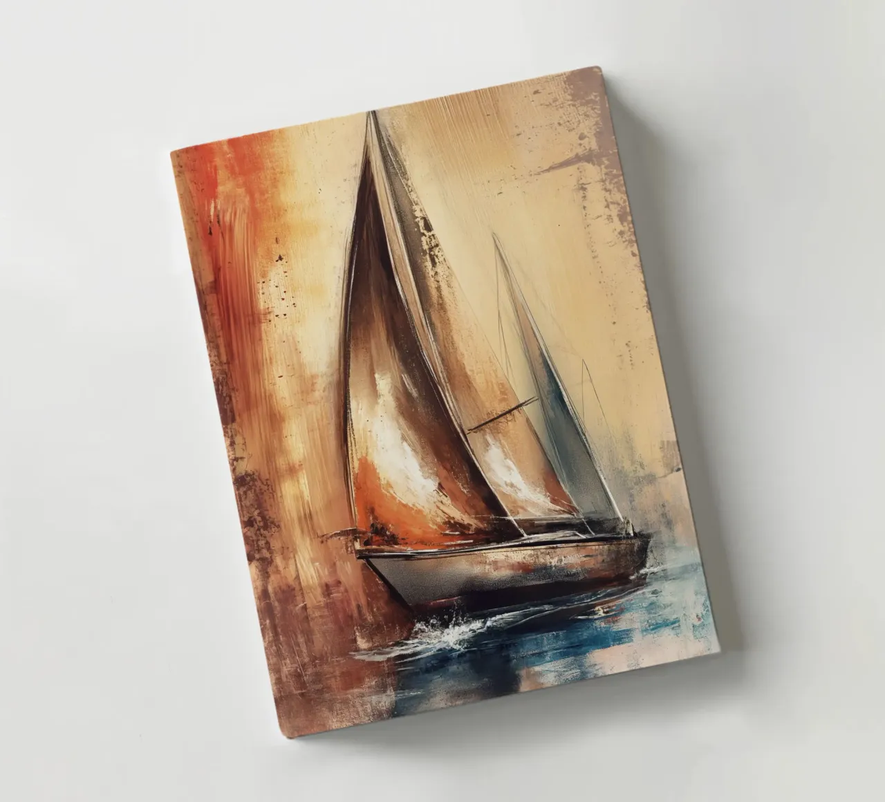 Zeilboot abstract notebook by Imagine