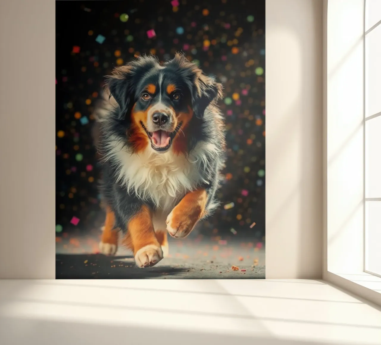 The colorful Bernese Mountain Dog #107 photo wallpaper by Yumis.Beargang.and.Me