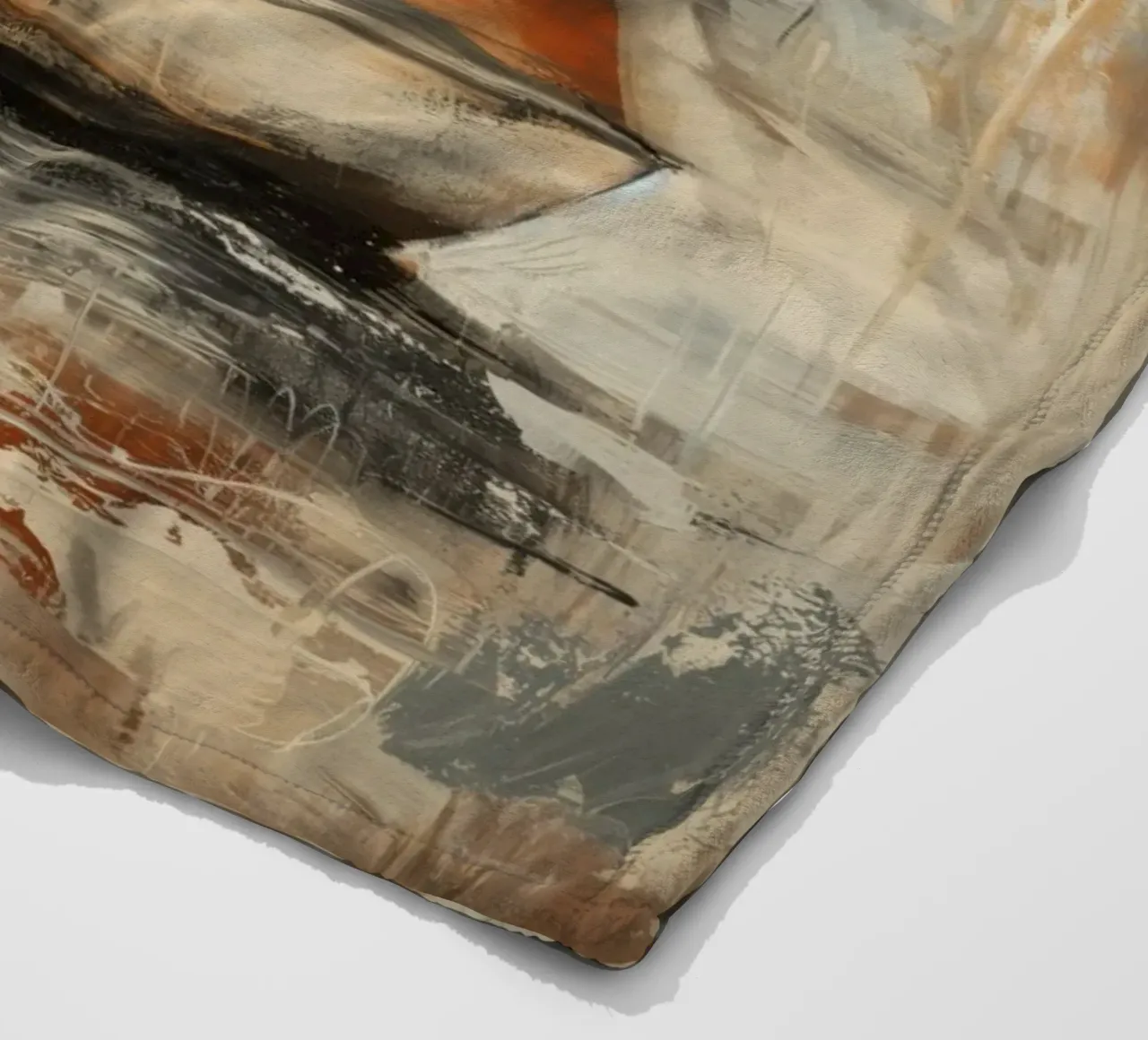 Zeilboot astratto coperta in pile da Imagine