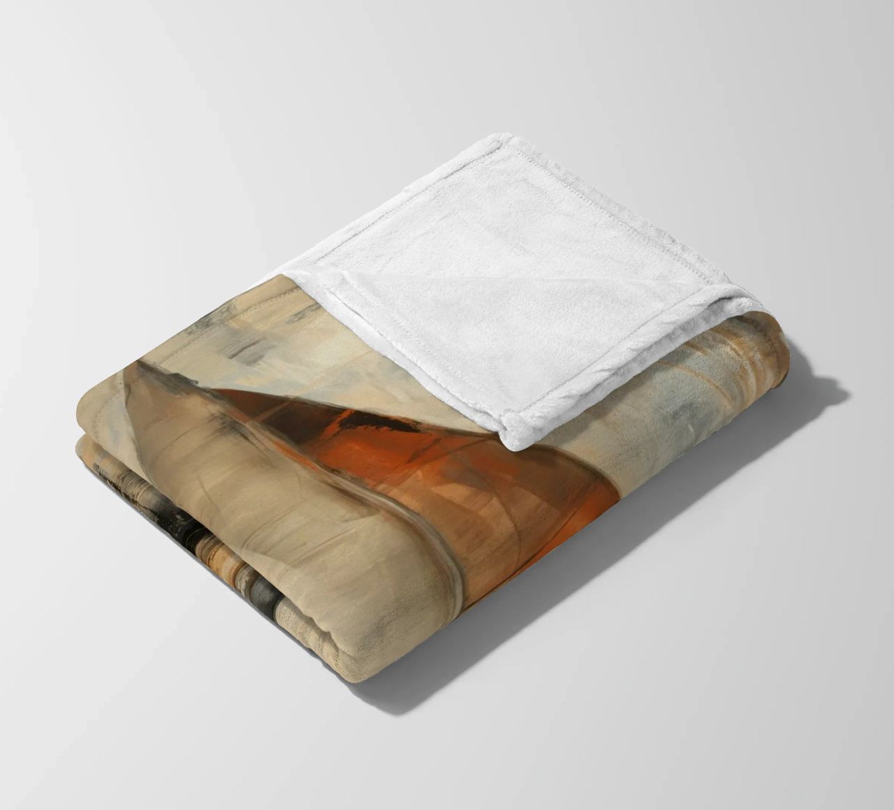 Zeilboot abstract Fleecedecke von Imagine