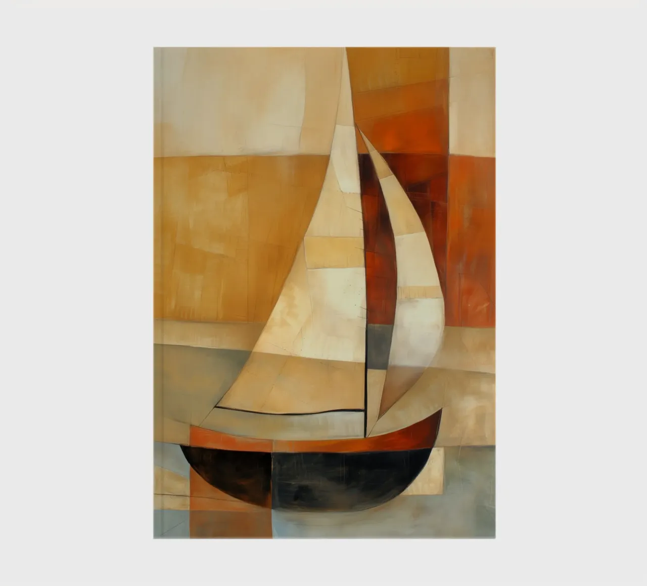 bateau en ligne abstract carnet de notes de Imagine