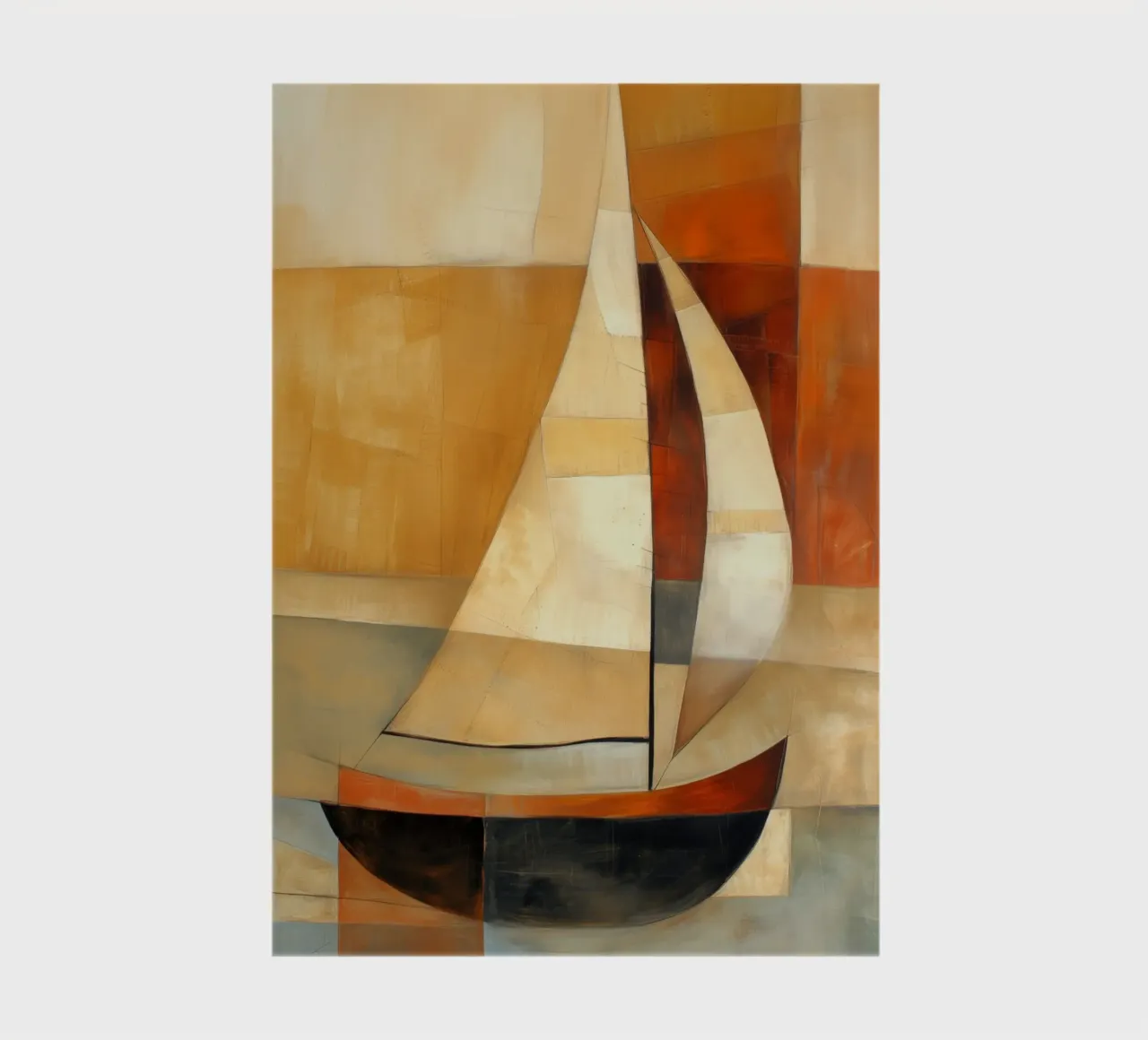 bateau en ligne abstract carnet de notes de Imagine