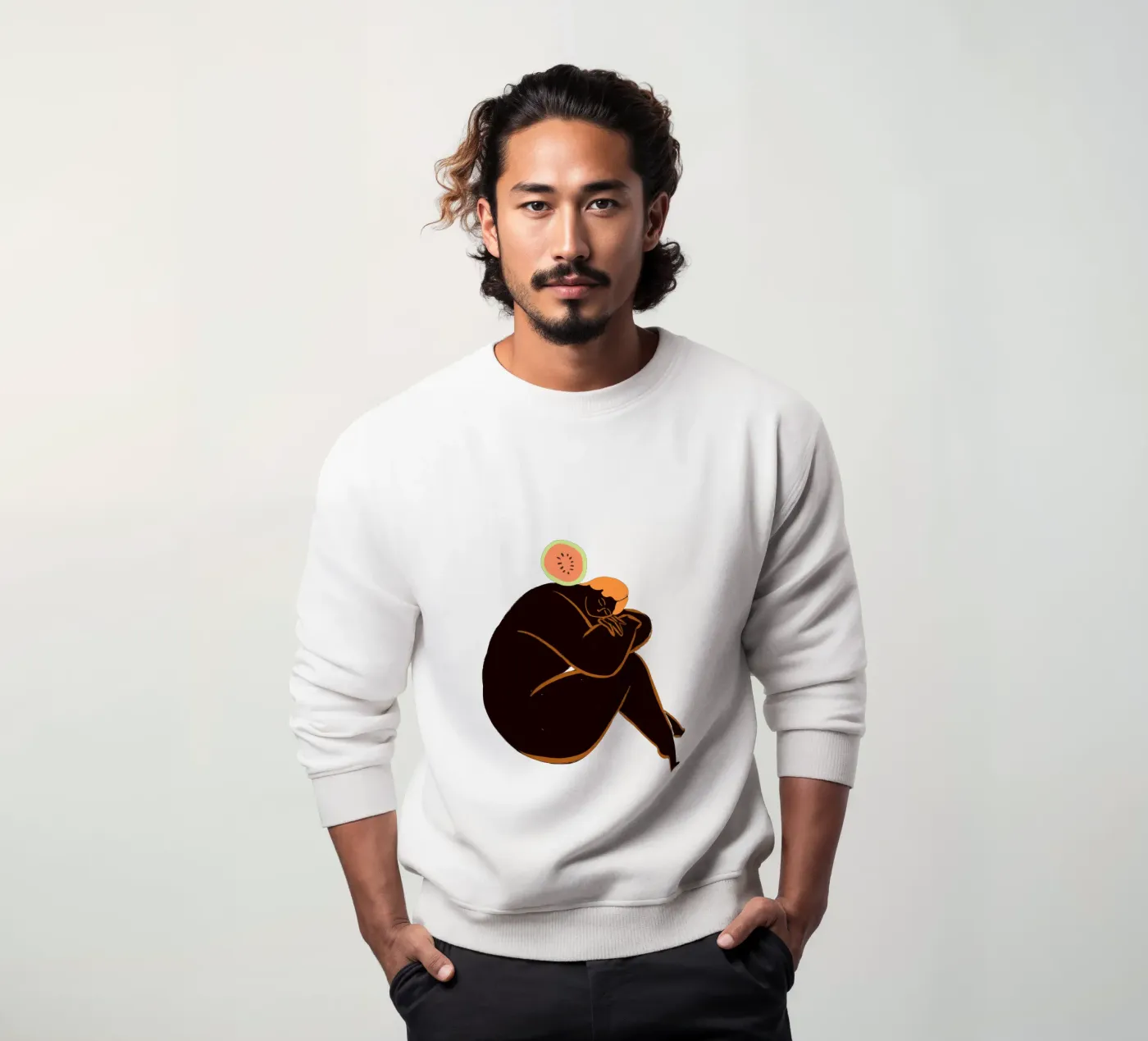 Meloncholy sweatshirt van Arty Guava