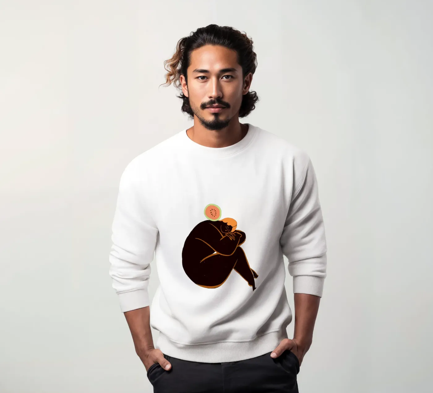 Meloncholy felpa da Arty Guava