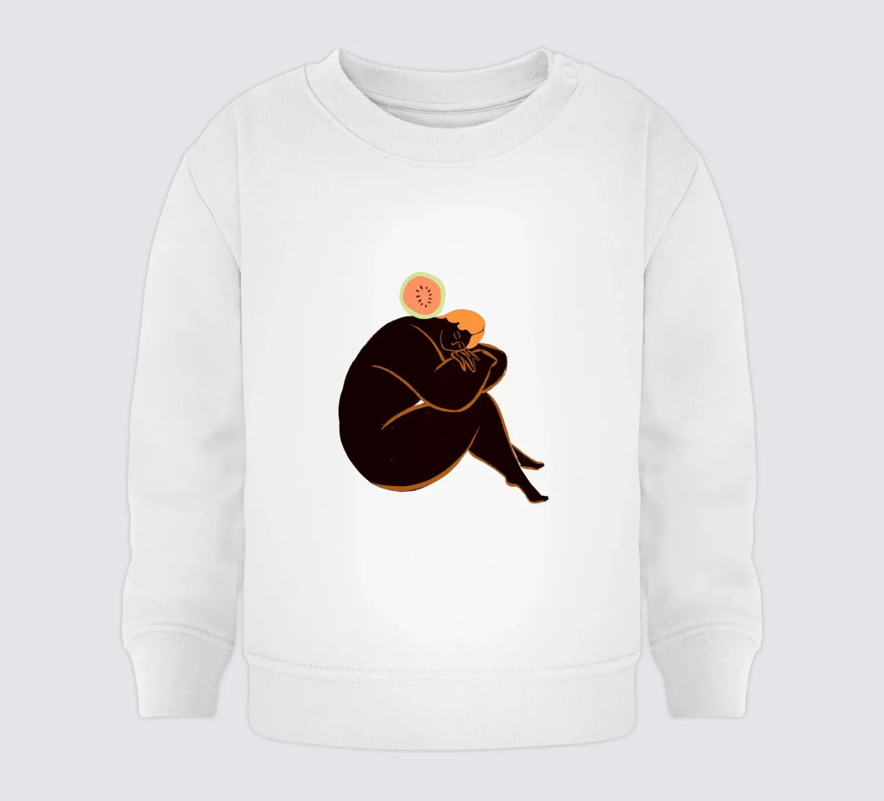 Meloncholy felpa neonato da Arty Guava