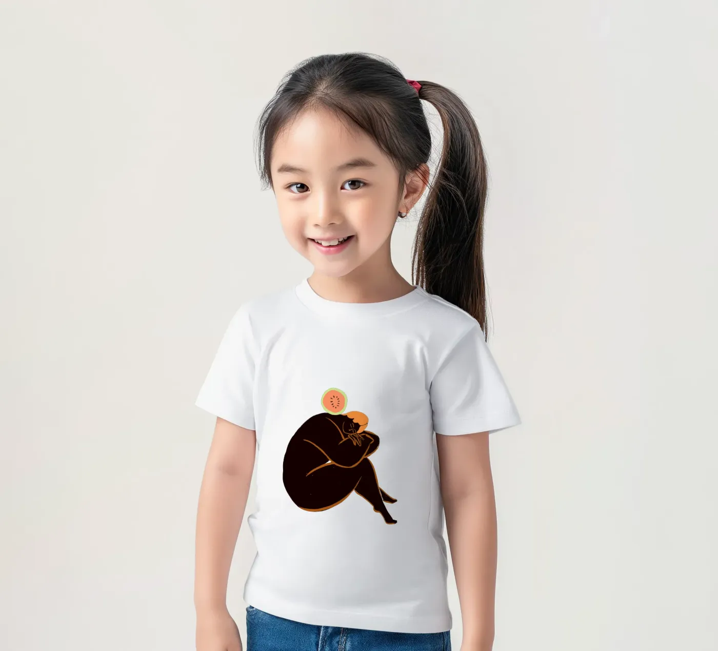 Meloncholy kinder t-shirt van Arty Guava